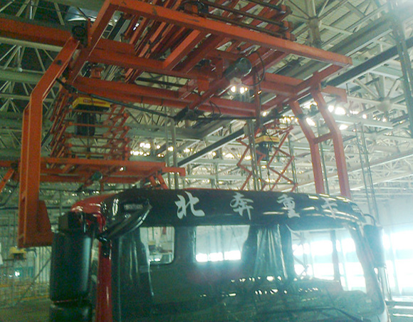 包頭北奔重型汽車(chē)車(chē)身上線(xiàn)EMS系統(tǒng)